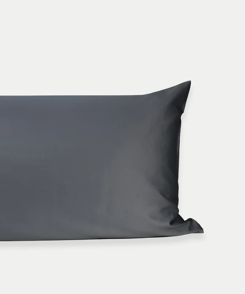 Kissenbezug Ägyptische Baumwolle Satin 400 TC | Stormy Grey