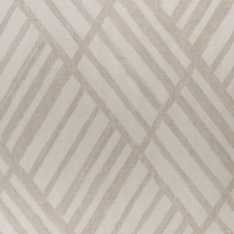 Diagonal Voile - brown 280 cm
