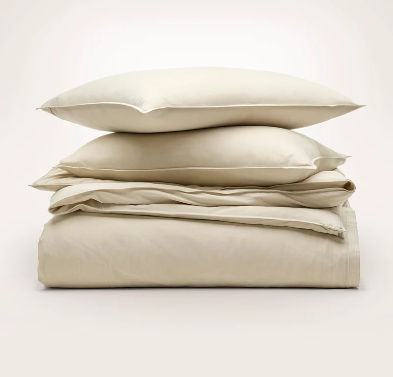 Signature Vintage Washed Duvet Set - Vintage Sand