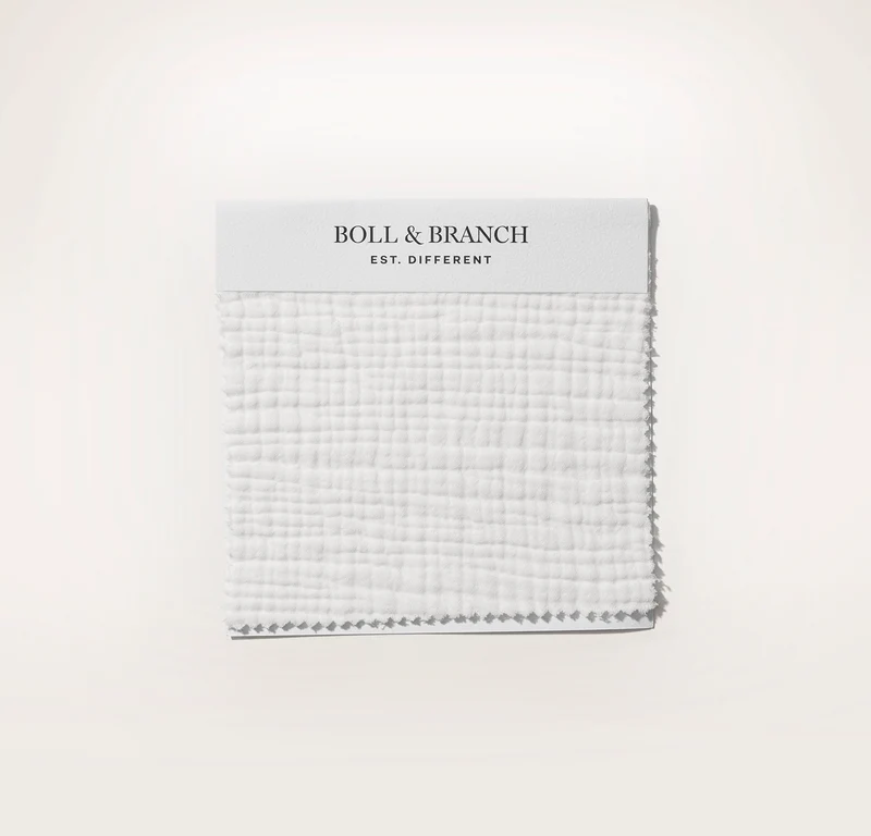 Dream Fabric Swatch - White