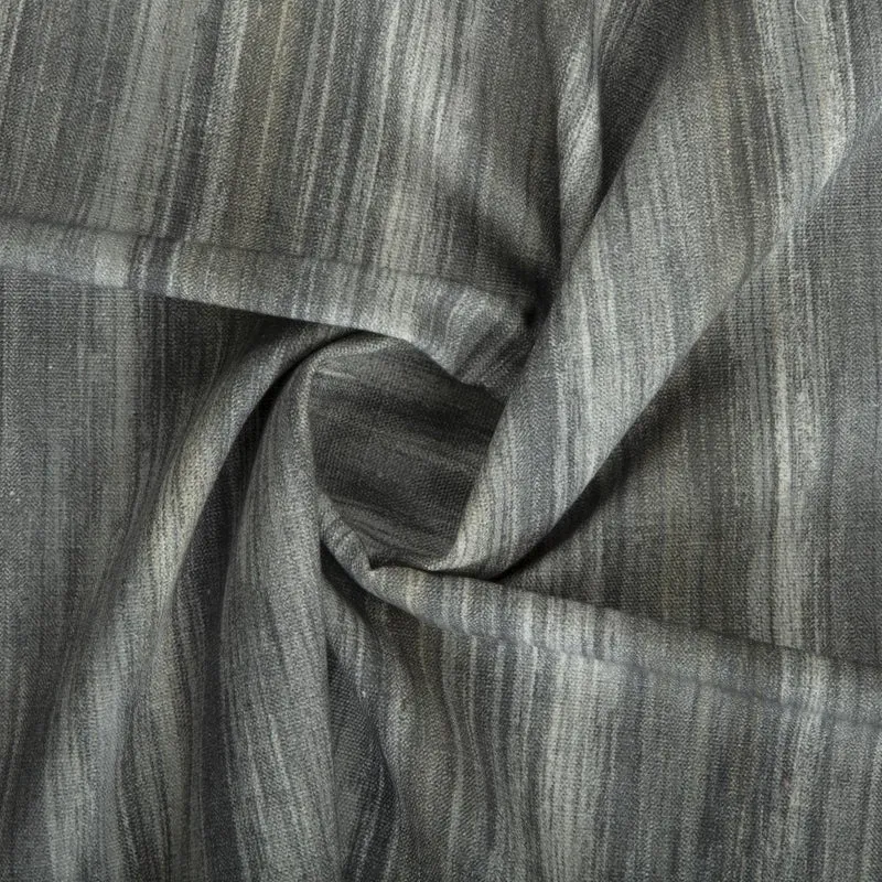 Bio Aquarelle Stripes - mixed grey