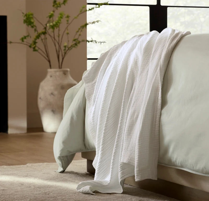 Dream Throw Blanket - White