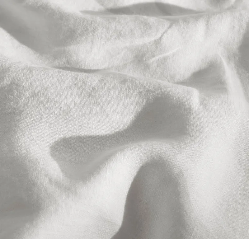 Linen Fabric Swatch - White
