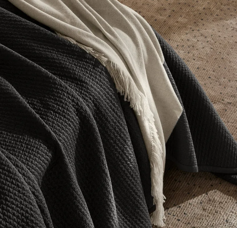 Signature Textured Stitch Quilt - Night