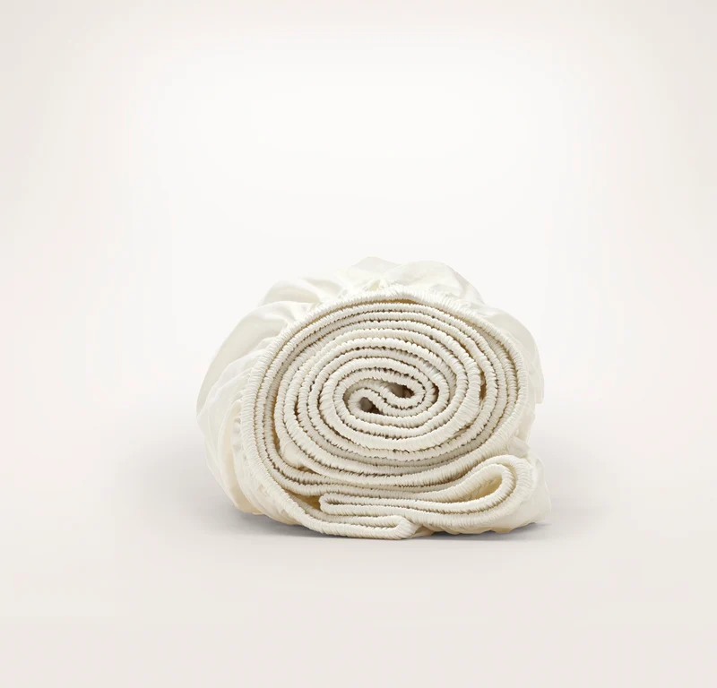 Signature Vintage Washed Fitted Sheet - Vintage Cream