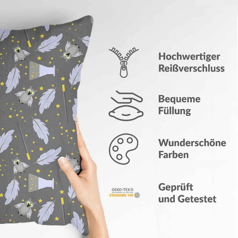 Gesundheitskissen Schwarz Zauberstab