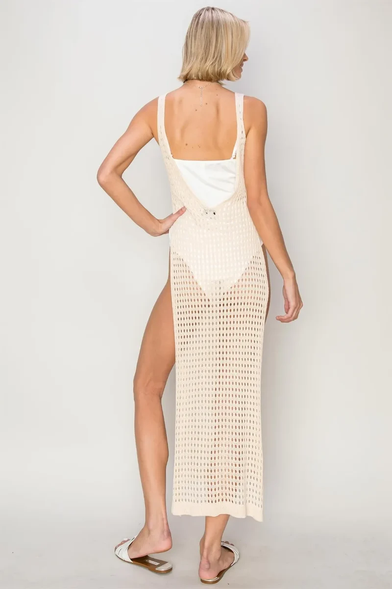 HYFVE Gehaakte Rugloze Cover-up Jurk