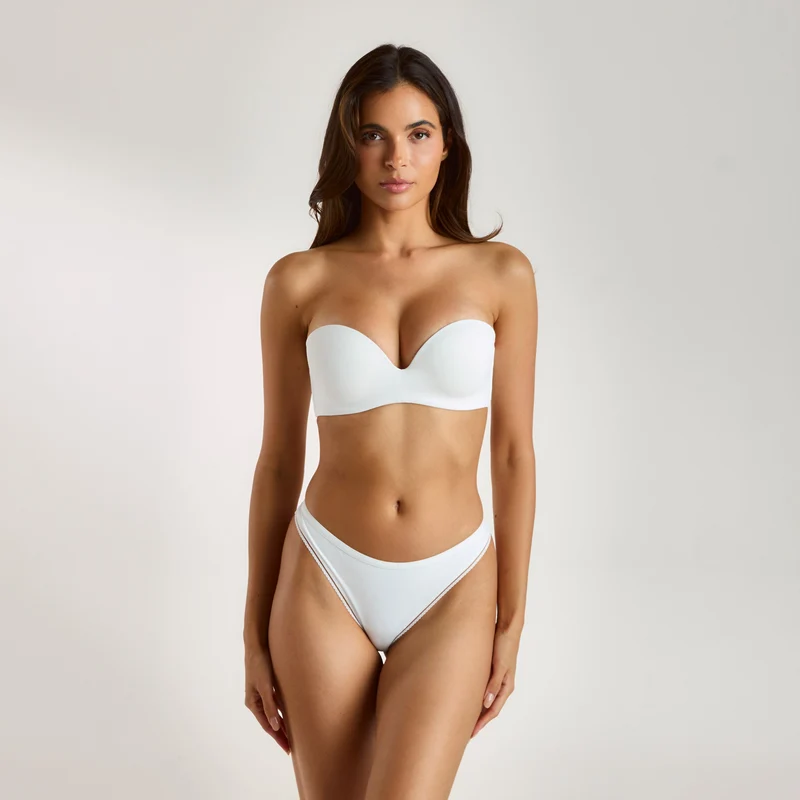 Wired Strapless BH - Wit