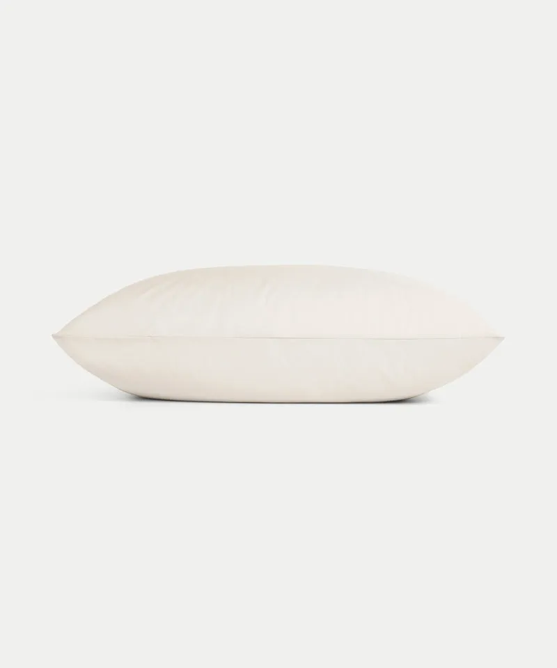 Kissenbezug Ägyptische Baumwolle Perkal 400TC | Chalk White