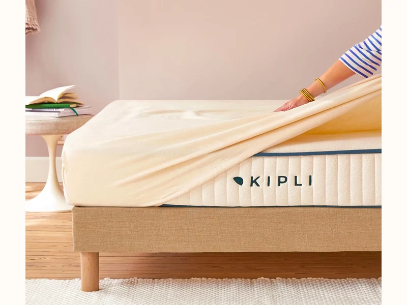 Protège-matelas en coton biologique - bonnet 40 cm