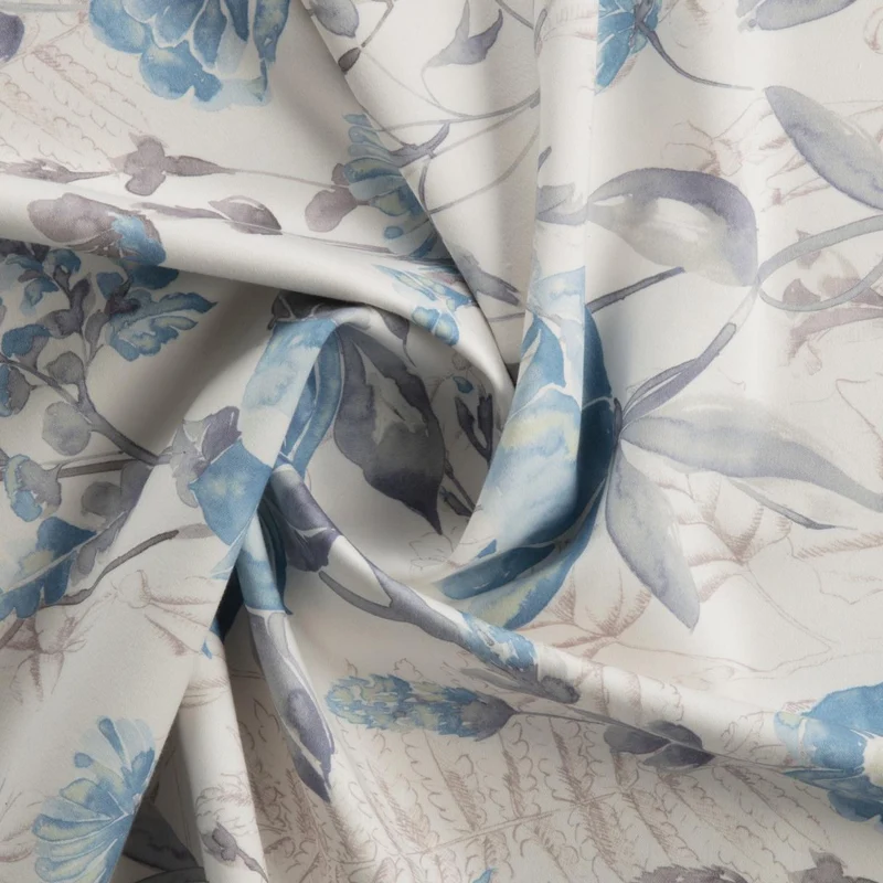 Satin Posy - skyblue 280 cm