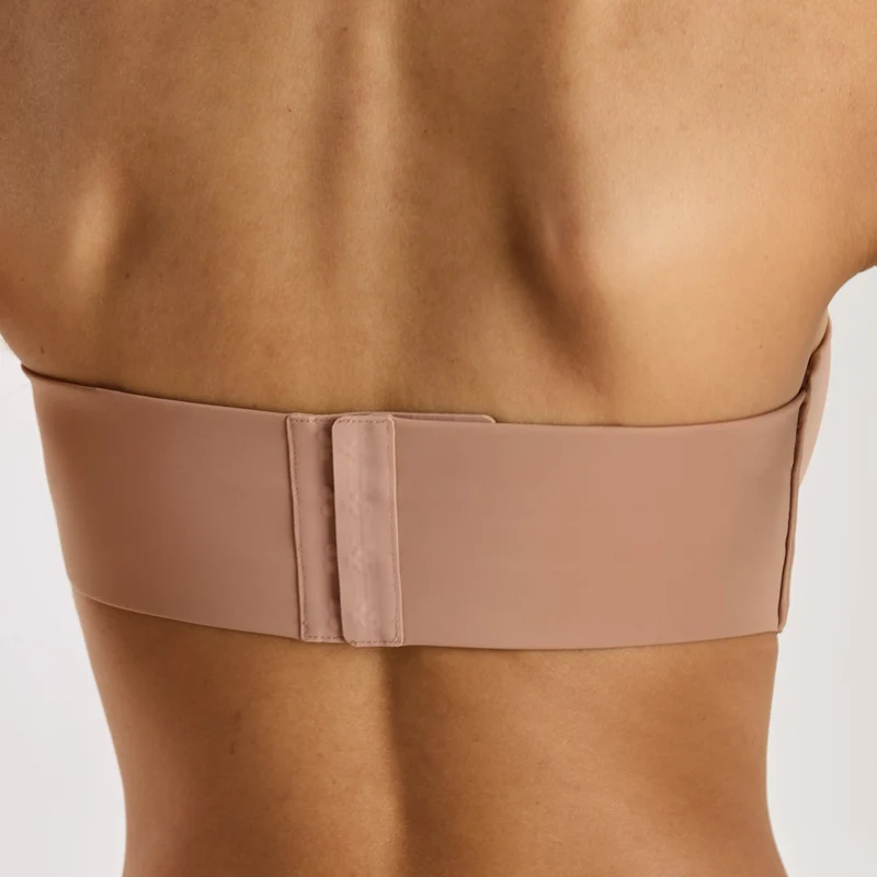 Wired Strapless BH - Honingkleurig