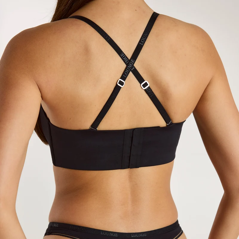 Wired Strapless BH - Zwart
