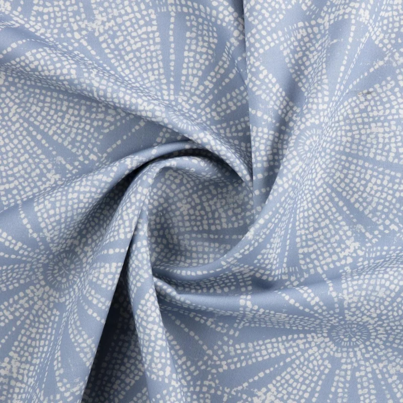 Satin Batik - skyblue 280 cm