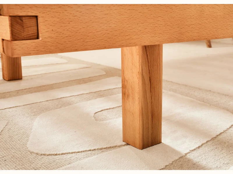 Lit en bois massif WOOD