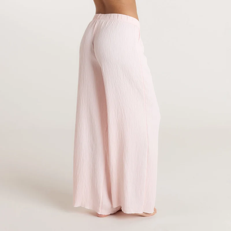 Crinkle Pyjamabroek - Roze