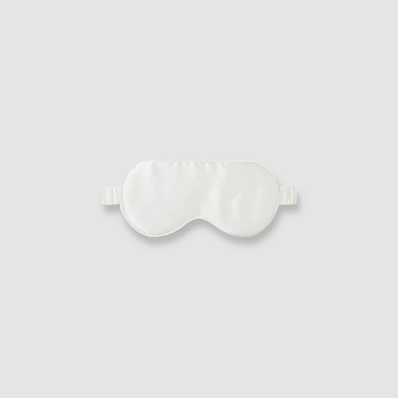 Signature Silk Slaapmasker - Parel