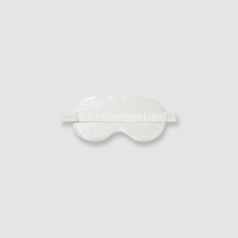Signature Silk Slaapmasker - Parel