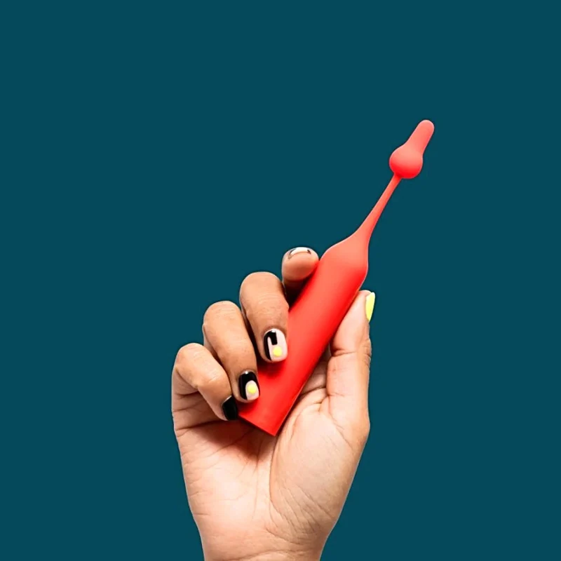ROMP Pop Vibrerende Clitorisstimulator - Koraal. Normale prijs: $88