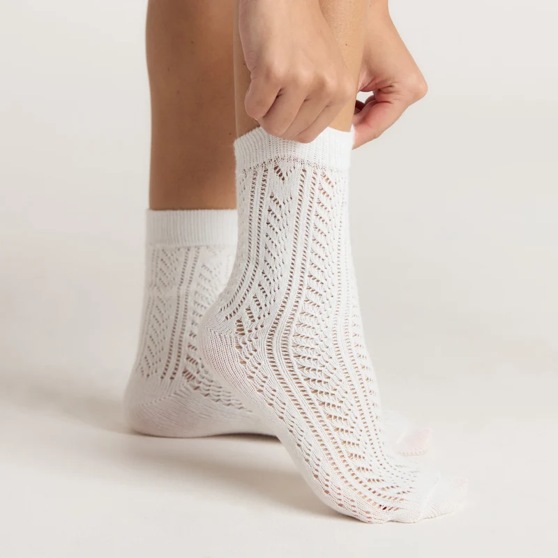 Pointelle Sokken (3-pack) - Multi