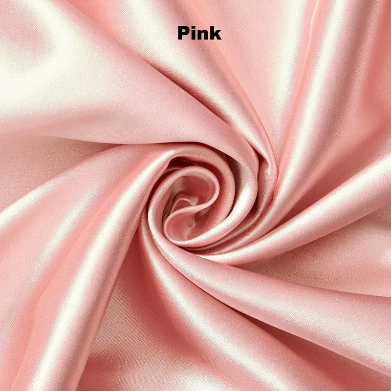 IS Custom Sweetheart BED SKIRT van Lingerie Satijn, Tweepersoonsmaat, 28 inch lang