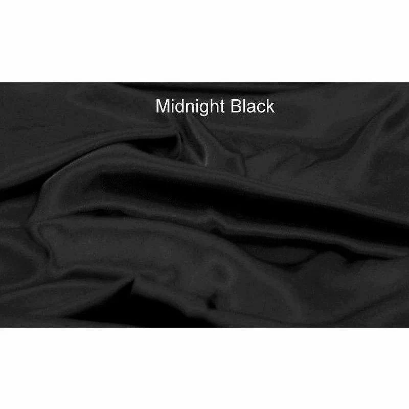 IS Custom BED SKIRT van pure zijden charmeuse, volledige maat, 14 inch lang