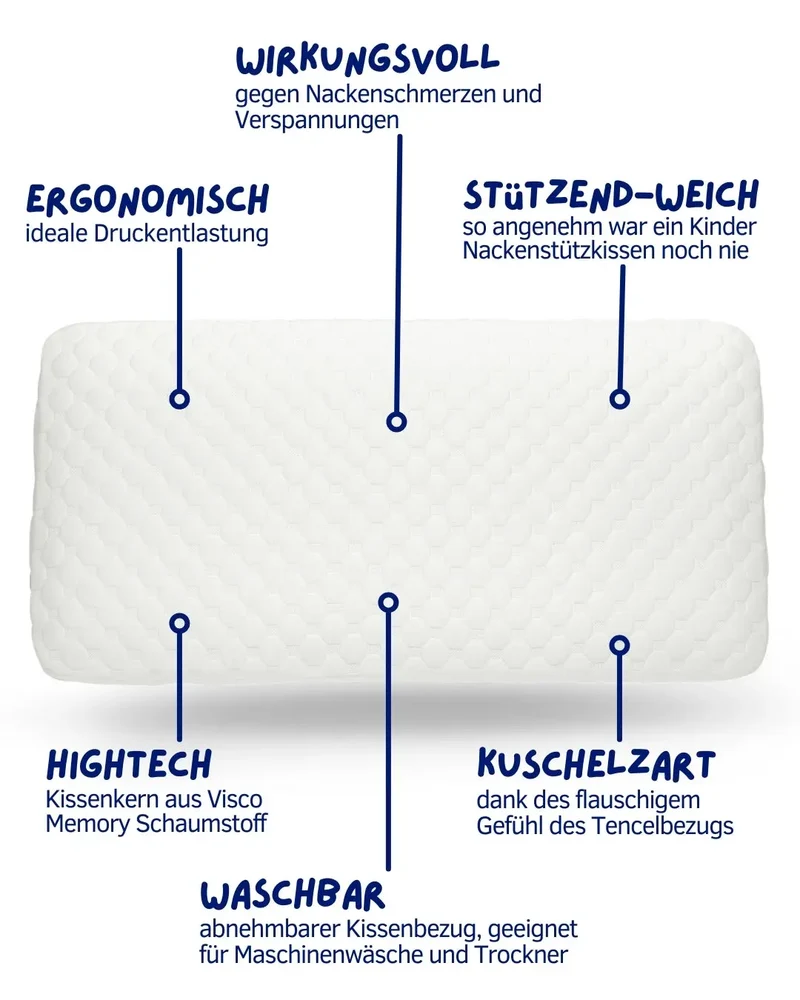 Orthopädisches Kinderkissen - Comfort
