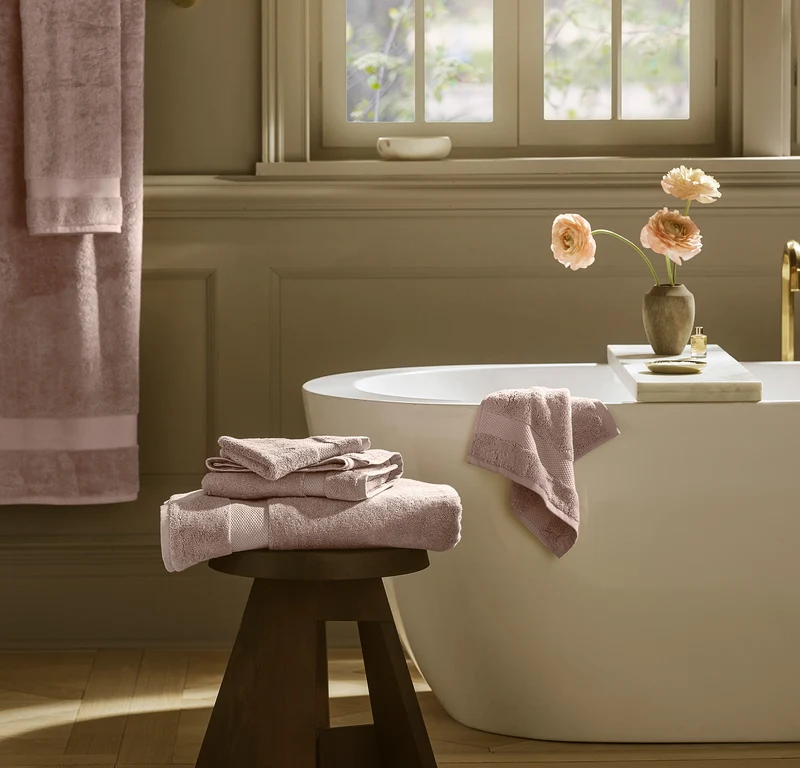 Plush Bath Towel Set