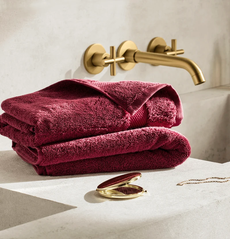 Plush Bath Towel Set