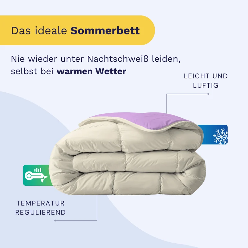 Zelesta Royalbed Light - Lila & Sand Beach