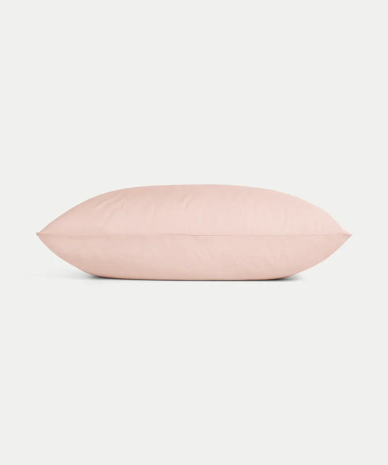 Kissenbezug Ägyptische Baumwolle Perkal 400 TC | Blush Pink