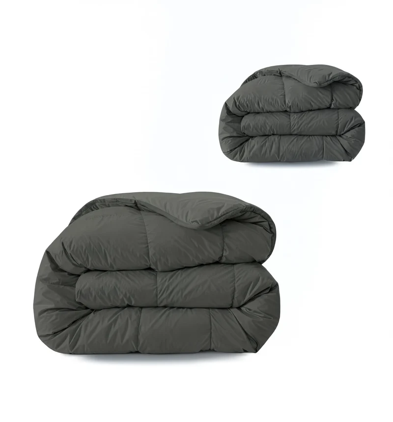 Zelesta Comfort Uni 4-Jahreszeiten Bettdecke - Anthrazit