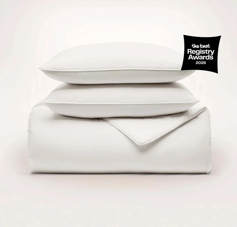Signature Comforter Set - White