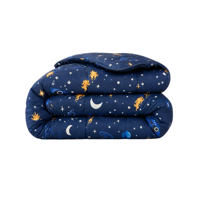 Zelesta Comfort Glow in the Dark Bettdecke - Space Journey