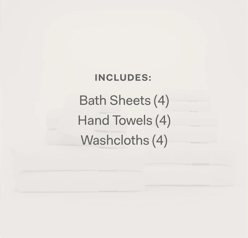 Complete Plush Bath Sheet Bundle