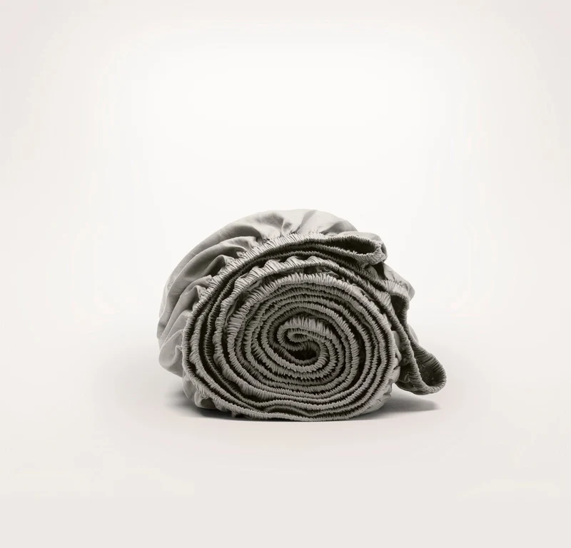 Signature Fitted Sheet - Pewter