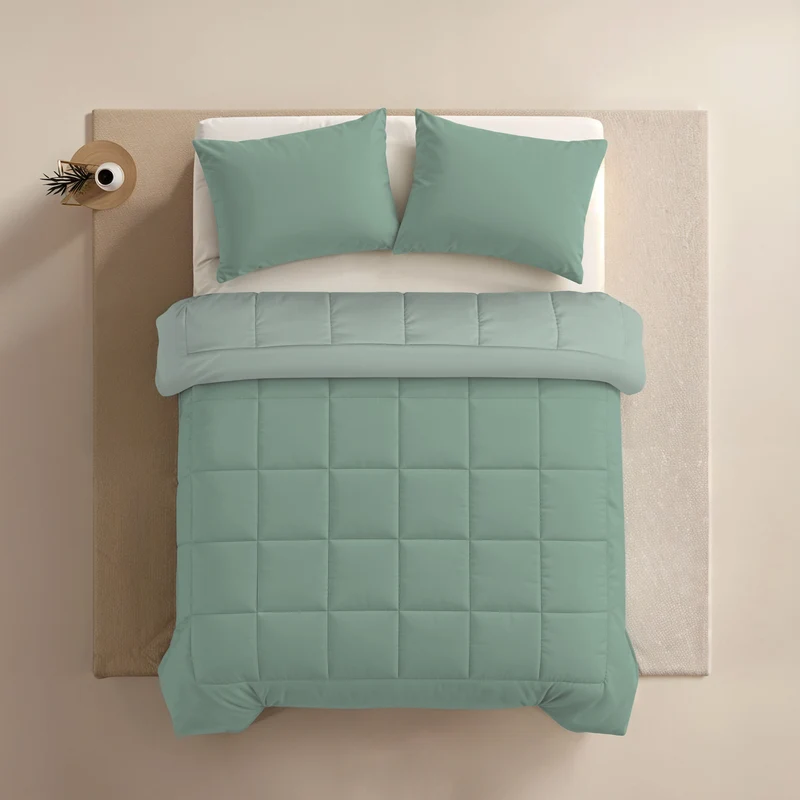 Zelesta Comfort Duo Sommerbettdecke - Mintgrün & Hellgrün