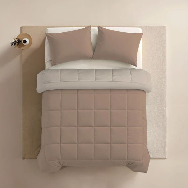 Zelesta Comfort Duo Sommerbettdecke - Terra & Sand