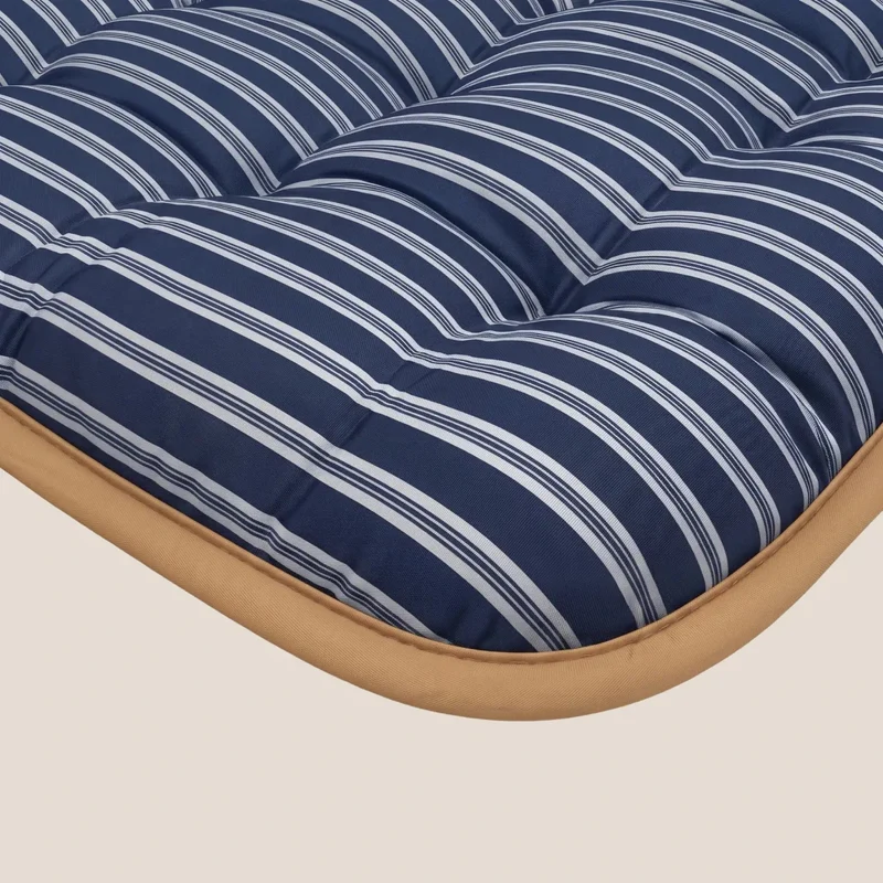 zailistade.comluxe Design Baumwollsatin Bettdecke - Blue Stripes