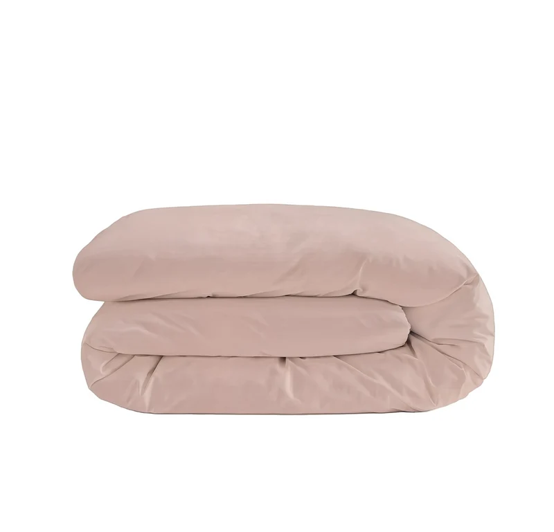 Zelesta Pure Uni Nahtlose Baumwolle Bettdecke - Nebelrosa