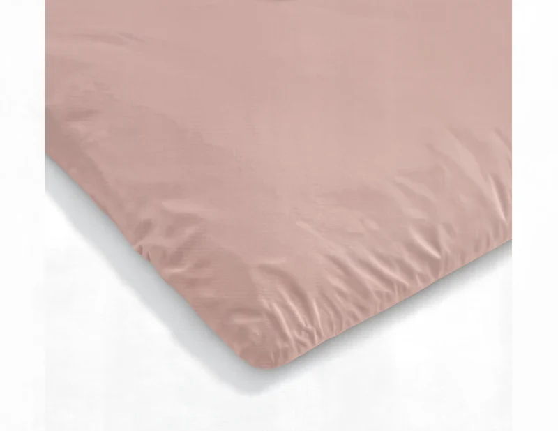 Zelesta Pure Uni Nahtlose Baumwolle Bettdecke - Nebelrosa
