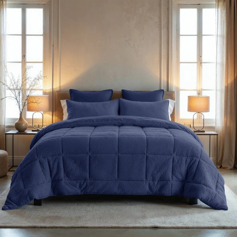 Zelesta Special Teddy Original Bettdecke - Marineblau