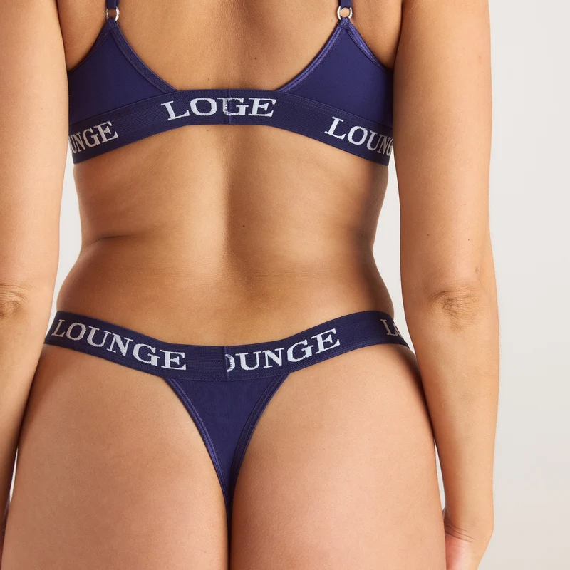 Bamboo Triangle BH - Marineblauw