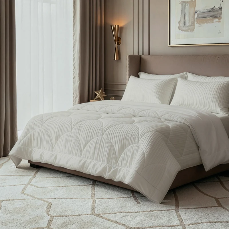 Zelesta Special Velvet Chique Bettdecke - Beige