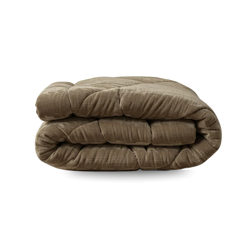 Zelesta Special Velvet Chique Bettdecke - Taupe