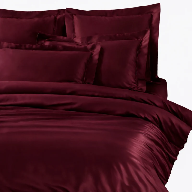 Copripiumino con federe precious sateen in Raso di cotone