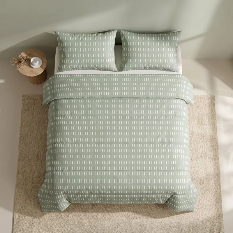 Zelesta Comfort Design Sommerbettdecke - Olive Stitches