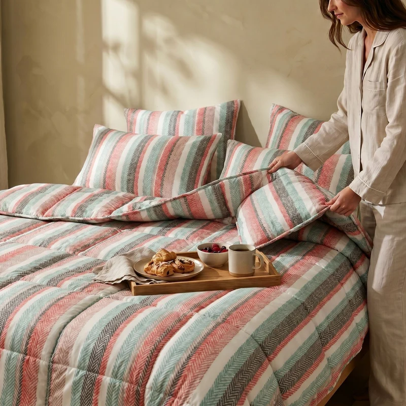 Zelesta Comfort Design Sommerbettdecke - Vintage Vibe