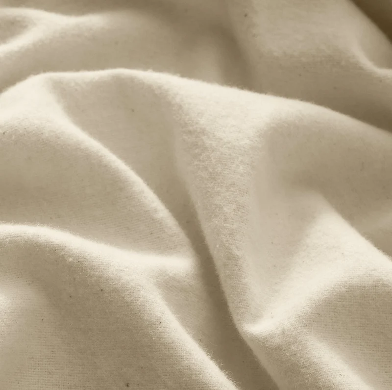 Flannel Pillowcase Set - Natural