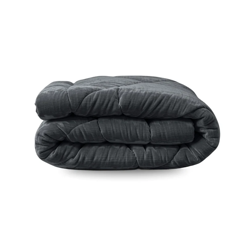 Zelesta Special Velvet Chique Bettdecke - Anthracite
